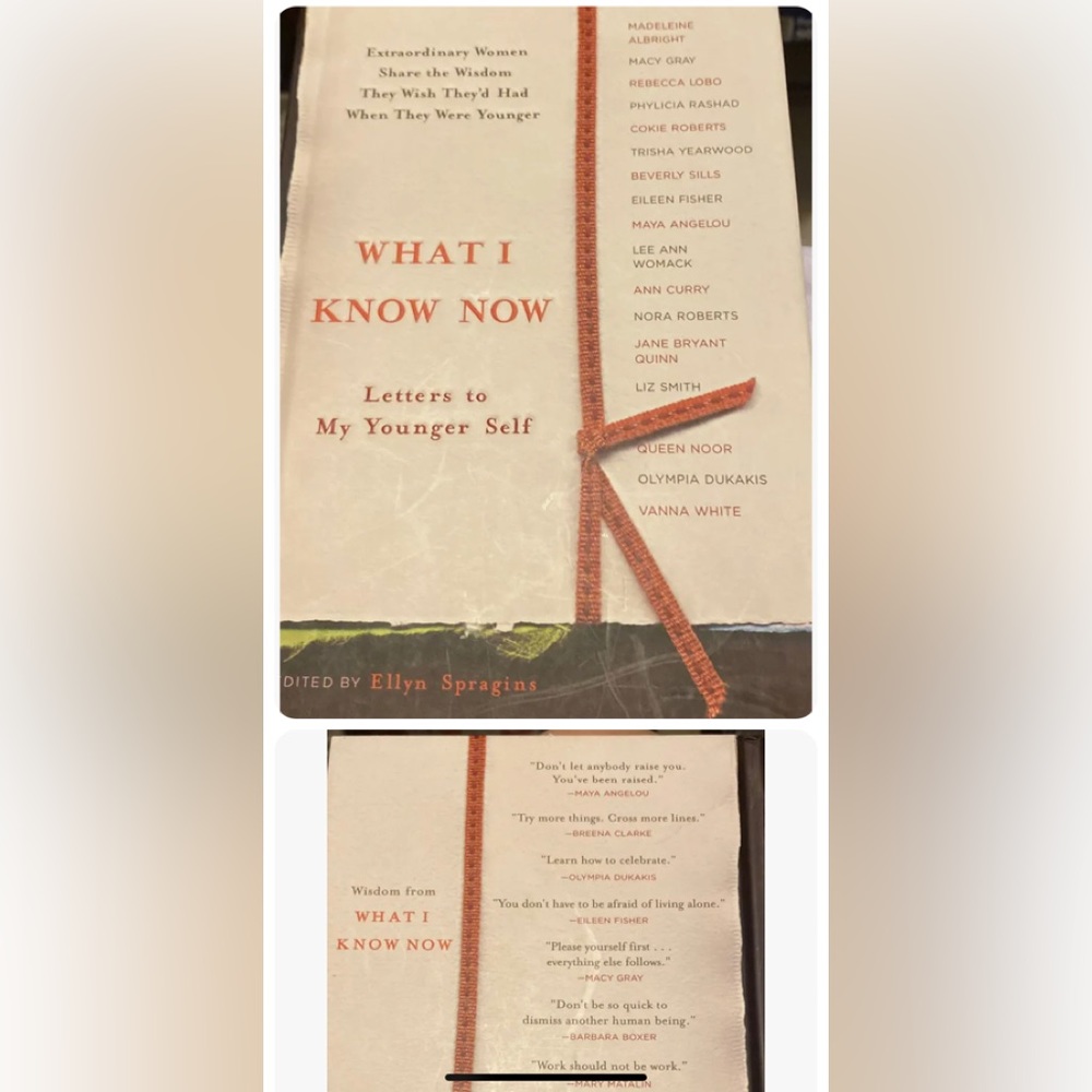 What I Know Now : Letters to My Younger Self by Ellyn Spragins
